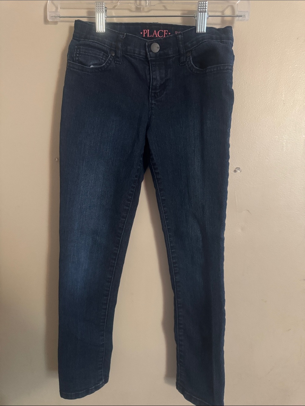 The Children's Place Dark Wash Skinny Jeans